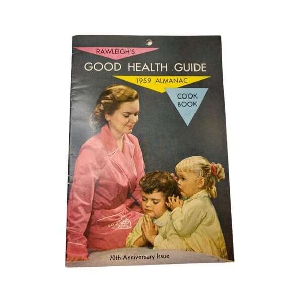 Rawleigh's 1959 Almanac Good Health Guide Cook Book Pamphlet 70th Anniversary Is - Picture 1 of 7